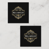 like a normal Millwright but cooler  スクエア名刺 (正面/裏面)