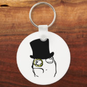 Like a Sir Rage顔ミーム キーホルダー (正面)
