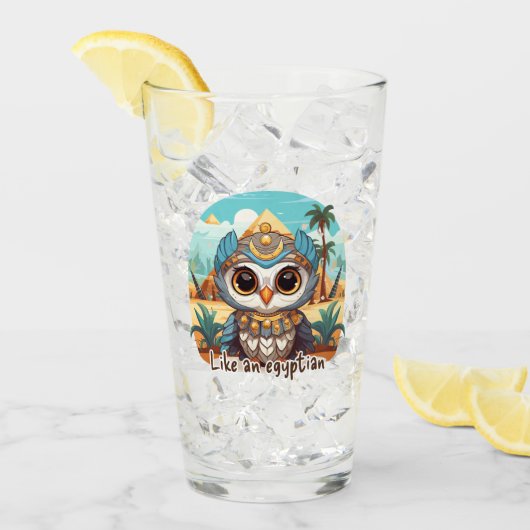 Like an egyptian タンブラーグラス (アイス正面)