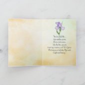 Like an Iris Your Birthday Personalities  カード (内部)