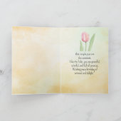 Like an Tulip Your Birthday Personalities カード (内部)