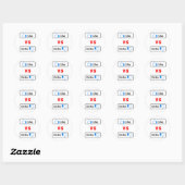 Like and wrie – ステッカー (シート)
