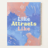Like attracts Like, Motivational, Positive Quote プランナー手帳 (裏面)