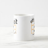 Like Bike Hike Berge Wandern コーヒーマグカップ (中央)