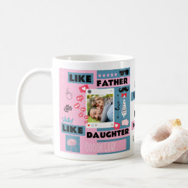 Like Father Like Daughter, Oh Crap Funny Photo  コーヒーマグカップ