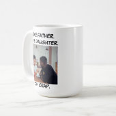 Like Father Like Daughter Photo コーヒーマグカップ (正面左)