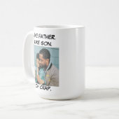 Like Father Like Son Photo コーヒーマグカップ (正面左)