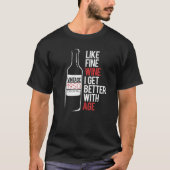 LIKE FINE WINE I GET BETTER WITH AGE 1950 Birthday Tシャツ (正面)