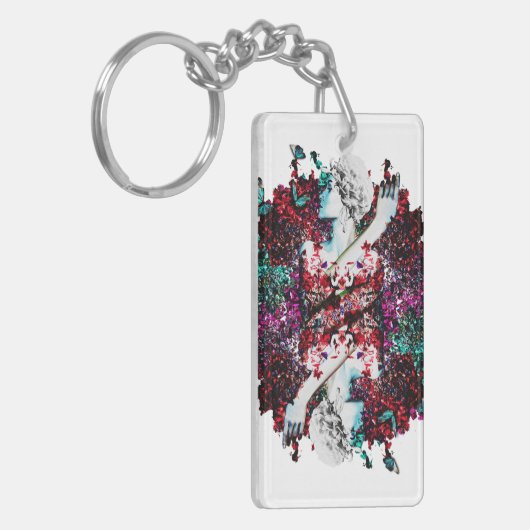 Like Flowering Flowers キーホルダー (正面左)