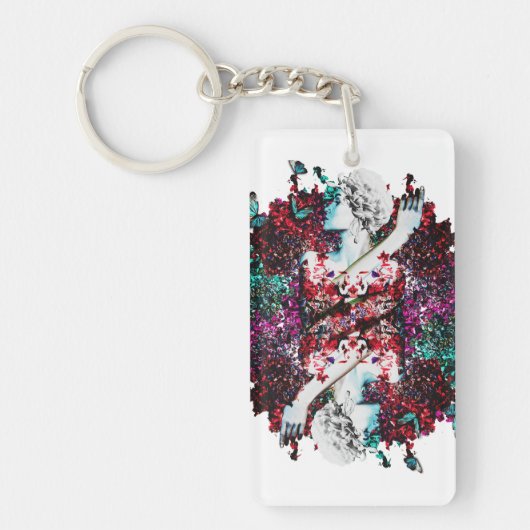 Like Flowering Flowers キーホルダー (正面)