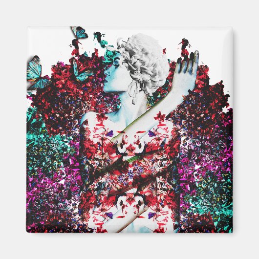 Like Flowering Flowers マグネット (正面)