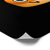 Like Fun Food おもしろい Pun Dark BG ポスター (角)