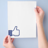 Like Hand - FB Thumbs Up チラシ (手)