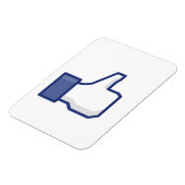 Like Hand - FB Thumbs Up マグネット (左側)