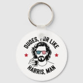 Like Harris Man White Dudes For Harris キーホルダー (正面)