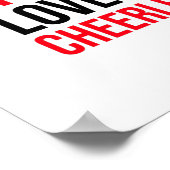 like,live,loveチアリーティング,スマイル ポスター (角)