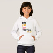 like,live,love volleyball,smile (正面フル)