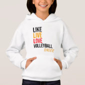 like,live,love volleyball,smile (正面)