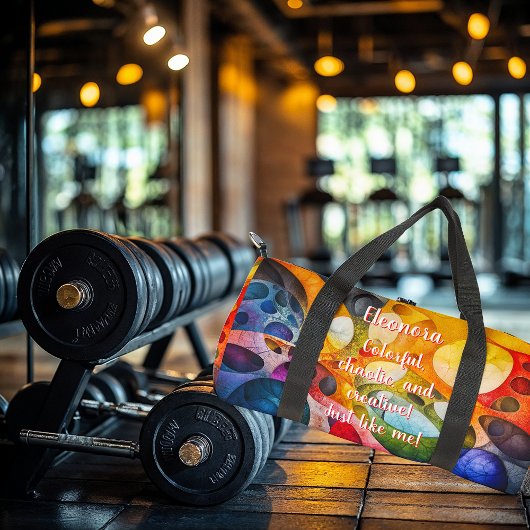 Like Me - Fractal Universe Large ダッフルバッグ