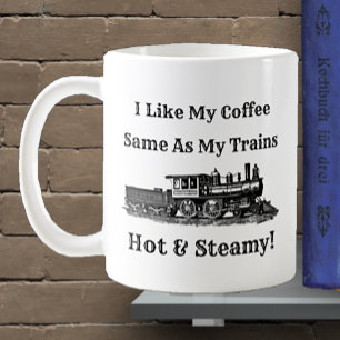 Like My Coffee電車で同じホット&スチーム編集できる コーヒーマグカップ