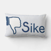 Like - Sikeボタン2面枕 ランバークッション (裏面)