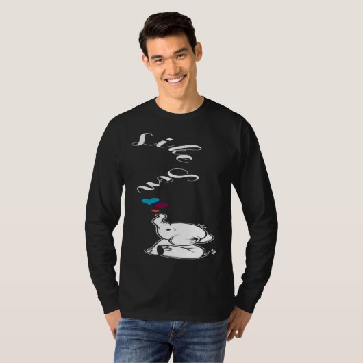 Like son Loving Father Tシャツ (正面フル)