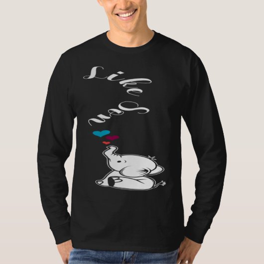 Like son Loving Father Tシャツ (正面)