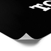 Like Toad-ally Toad おもしろい Pun Dark BG ポスター (角)