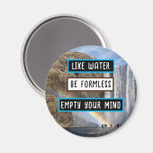 Like Water Be Formless冷蔵庫磁石 マグネット (正面/裏面)