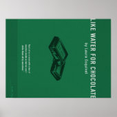 Like Water For Chocolate,Cute Chocolate Lover Gift ポスター (正面)