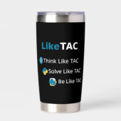 LikeTAC コーヒーマグ 保温保冷タンブラー (正面)