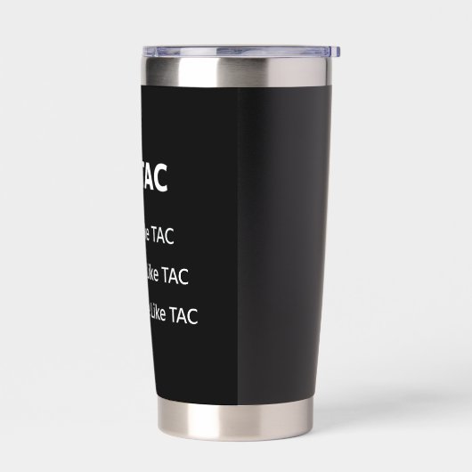 LikeTAC コーヒーマグ 保温保冷タンブラー (左面)