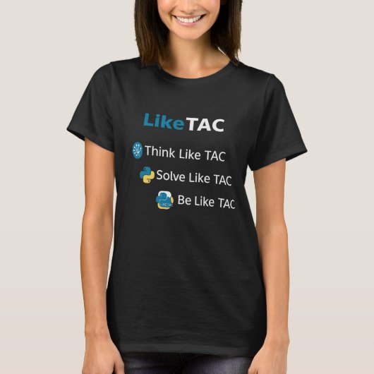 LikeTAC - 女性用Tシャツ Tシャツ (正面)