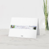 Lilのジングルのハムスターの帽子 シーズンカード (裏面)