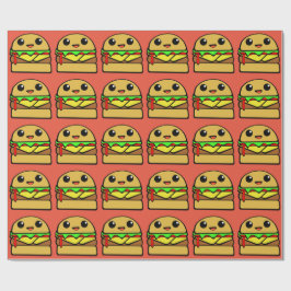 Lilのチーズバーガー ラッピングペーパー