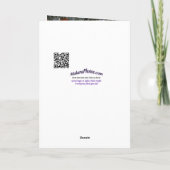 Lilのトナカイのクリスマスカード-それをカスタマイズ シーズンカード (裏面)