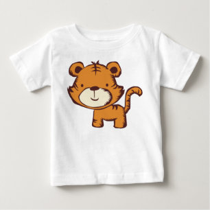 LilのトラのTシャツ ベビーTシャツ