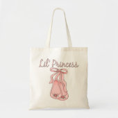 Lilのプリンセスのバレエシューズ   1 トートバッグ (正面)