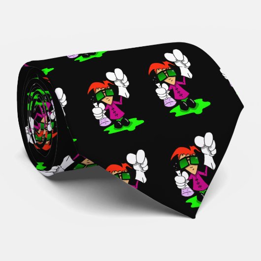 Lilの不機嫌の科学者 ネクタイ (ロール)