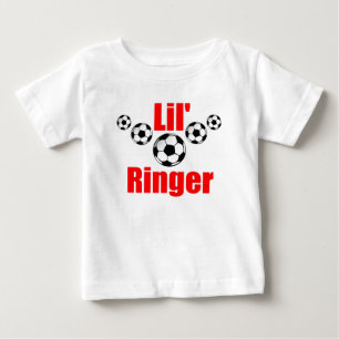 Lilの信号器のサッカーのワイシャツ ベビーTシャツ