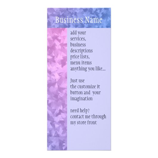 Lilの失敗クローディアの棚カード ラックカード (正面)