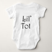 Lilの幼児 ベビーボディスーツ (裏面)