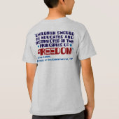 Lilの愛国者のTシャツ Tシャツ (裏面)