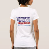 Lilの愛国者のTシャツ Tシャツ (裏面)