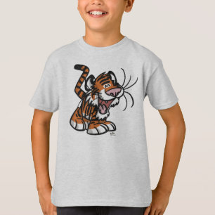 Lilの漫画のトラの子供のTシャツ Tシャツ