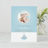 Lilの船員の写真の誕生の発表 案内状 (スタンド正面)