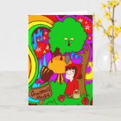 Lilの赤 カード (黄色い花)