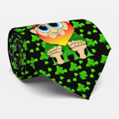 LilのBlarneyのシャムロック ネクタイ (ロール)