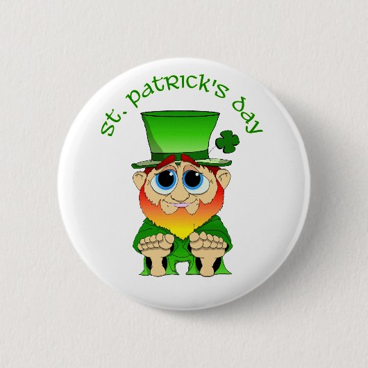 LilのBlarney St patricks day 缶バッジ (正面)