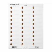 LilのLoveクリスマスアドレスラベル ラベル (フルシート)